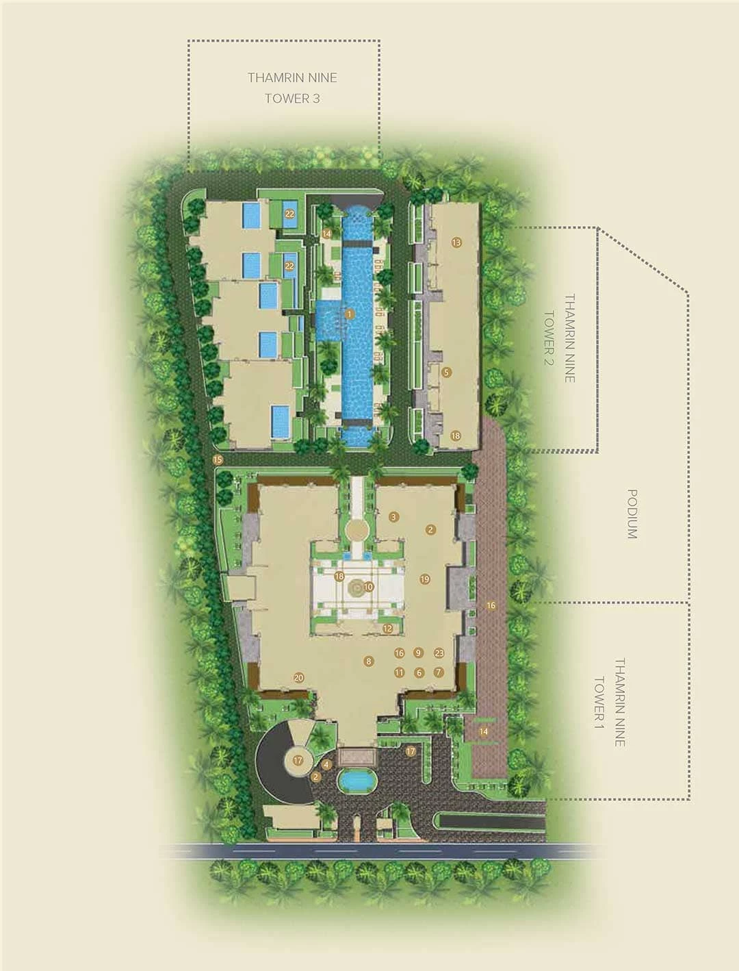 Thamrin-Nine-Site-plan